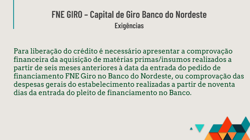 Incentivos Fiscais e Financiamentos Indústria Sertão Pernambucano