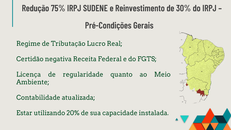 Incentivos Fiscais e Financiamentos Indústria Sertão Pernambucano