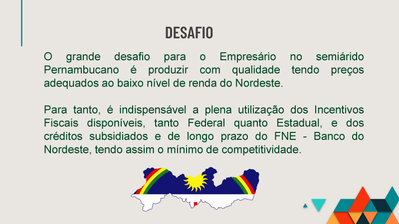 Indústria Sertão PE – Incentivos Fiscais e Financiamento